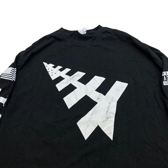 RARE Jay Z Parental Advisory Tour Long Sleeved T Shirt Size XLarge - Picture 3 of 5